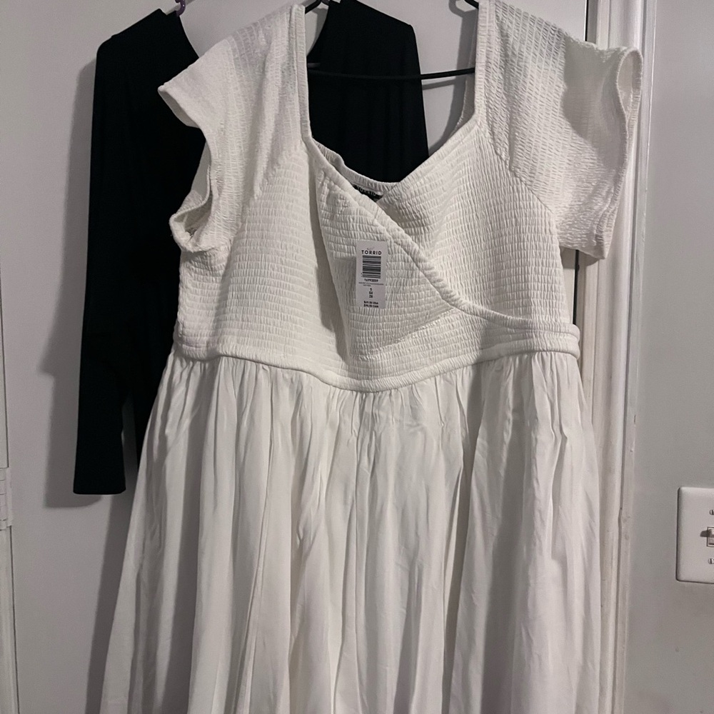 White dress